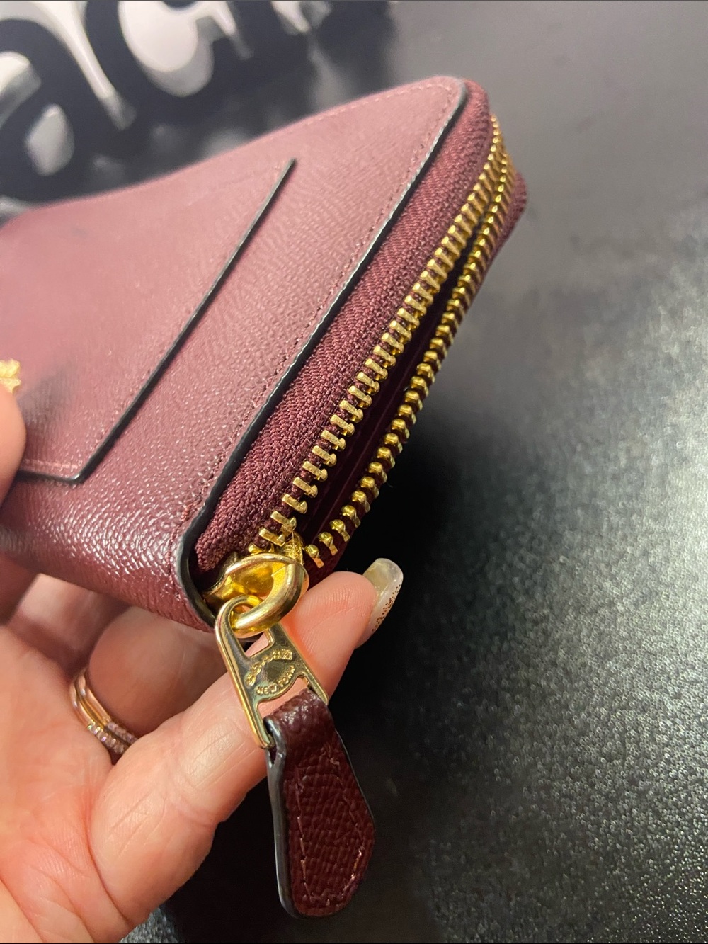 Coach Long Wallet w Card Slot EUC - Picture 7 of 8